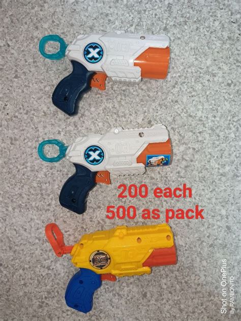 Nerf xshot blaster bundle on Carousell