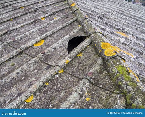 Asbestos Roof Royalty Free Stock Images - Image: 36327869