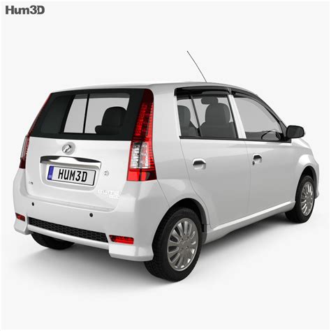 Perodua Viva 2014 3D model - Download Hatchback on 3DModels.org