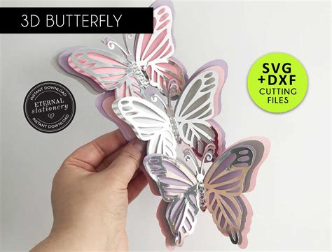 3D Svg Butterfly - 188+ SVG File Cut Cricut - Download Free SVG Cut Files | Product SVG