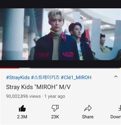 200908 Stray Kids “Miroh” MV has reached 90M views : r/straykids