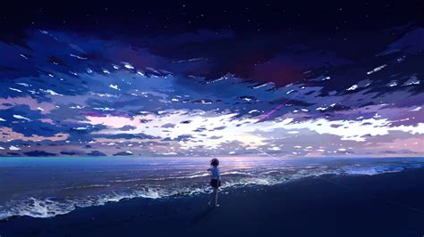 Anime Ocean Wallpaper