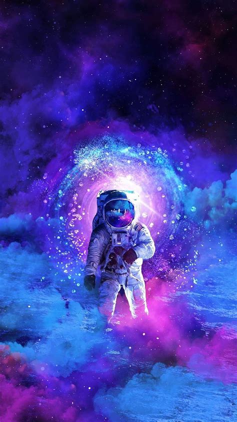 Aggregate 87+ neon astronaut wallpaper best - in.cdgdbentre