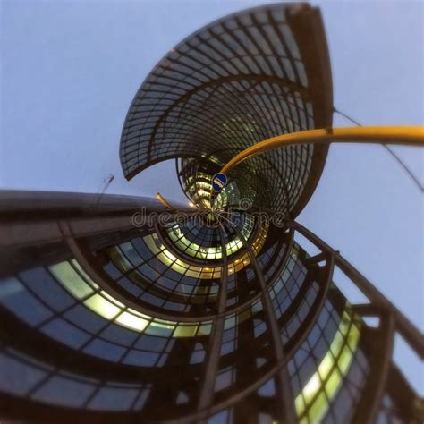 Modern Architecture Concept , Abstract Fisheye Lens Stock Image - Image of blur, wide: 79761107