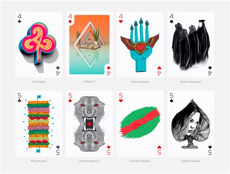 5 of diamonds on Behance