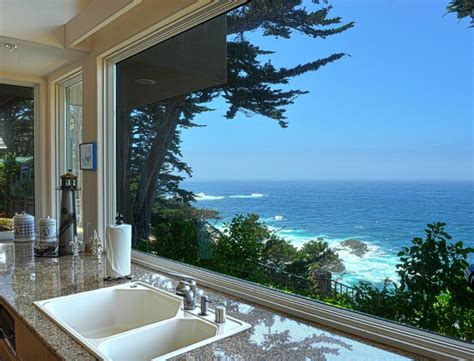 Beautiful ocean views from kitchen! :) | Vacation home | Pinterest ...