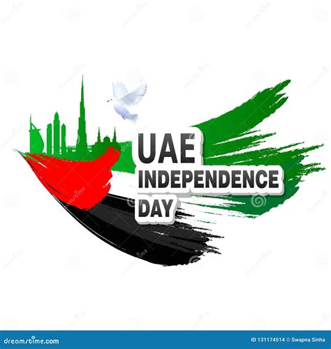 UAE Independence day stock illustration. Illustration of festival - 131174514