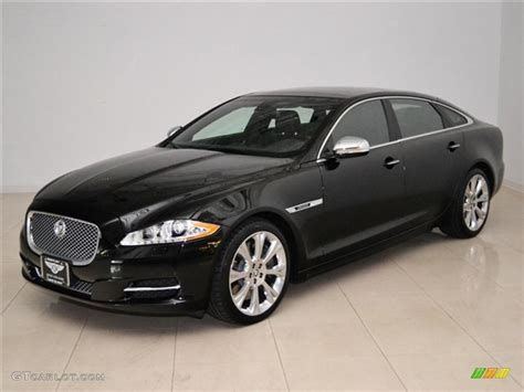 Ultimate Black Metallic 2011 Jaguar XJ XJL Supersport Exterior Photo ...