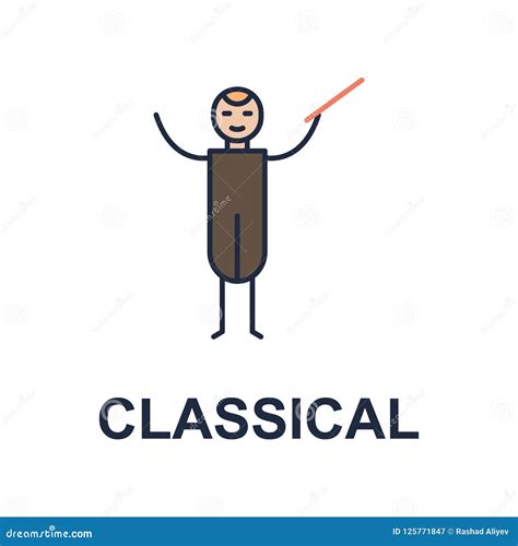 Classical Musician Icon. Element of Music Style Icon for Mobile Concept and Web Apps Stock ...