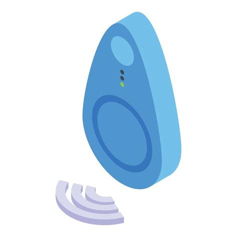 Tracker icon isometric vector. Wearable device 15870916 Vector Art at ...