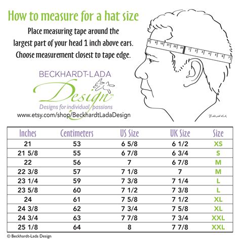 Here's a helpful head measuring chart to figure out your proper hat size US & UK. Whole number ...