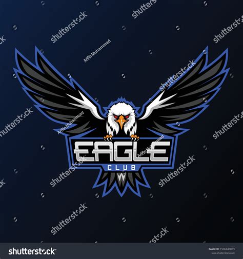 Eagle Club Logo Team Mascot Sport Stock Vector (Royalty Free) 1506846839 | Shutterstock