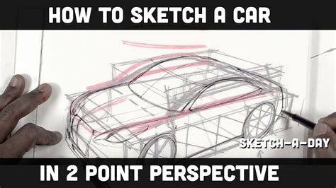 Building A 3D Sports Car Drawing From 2D Sketch, 58% OFF