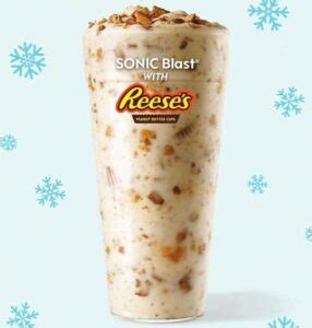 Sonic Blast Menu with Different Flavours & Prices