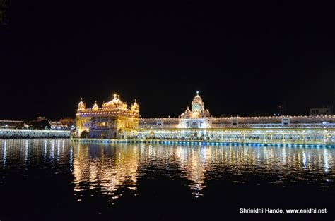 Golden temple Amritsar- nighttime photos - eNidhi India Travel Blog