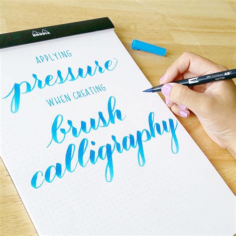 Applying Pressure in Brush Calligraphy with Sharisse!