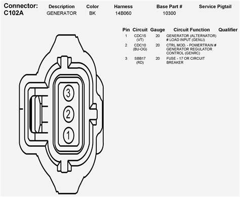 Ford 3 Wire Alternator Wiring