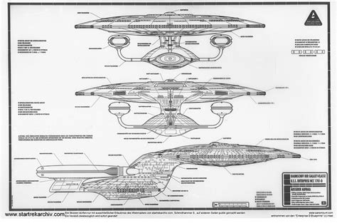 Star Trek Enterprise Blueprints