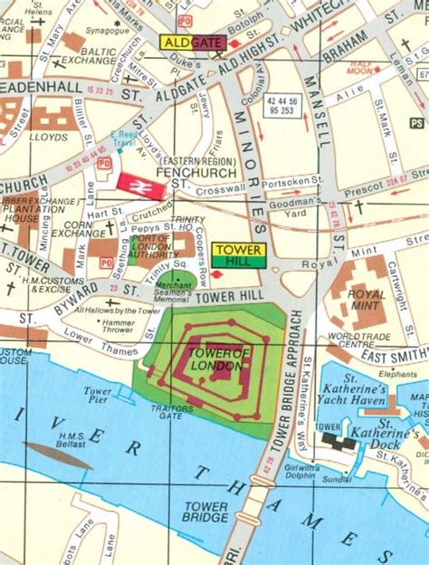 Tower Of London Map Pdf - United States Map