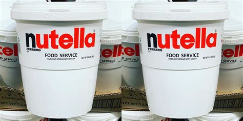 Costco Is Selling A Massive, 7-Pound Tub Of Nutella