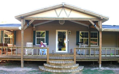 Double Wide Mobile Home Back Porch Ideas : Double wide mobile home back porch ideas.