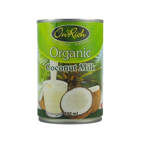 On Rich Organic Coconut Milk 400ml – Rosemary Acre Organics