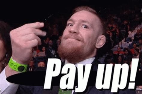 Conor Mc Gregor Yes GIF - Conor Mc Gregor Yes Pay Me - Discover & Share GIFs