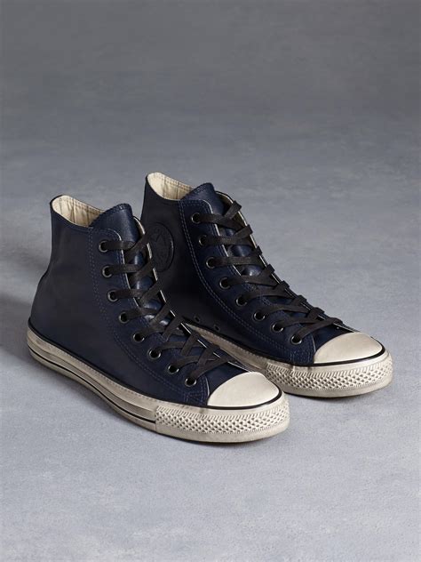 Chuck Taylor Burnished Leather High Top - John Varvatos