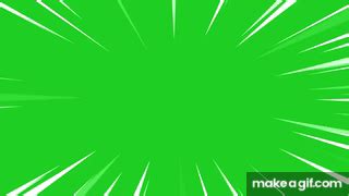 HD Anime Speed Effect - Green Screen on Make a GIF