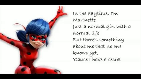 Miraculous Ladybug Opening Song Lyrics - Margaret Wiegel