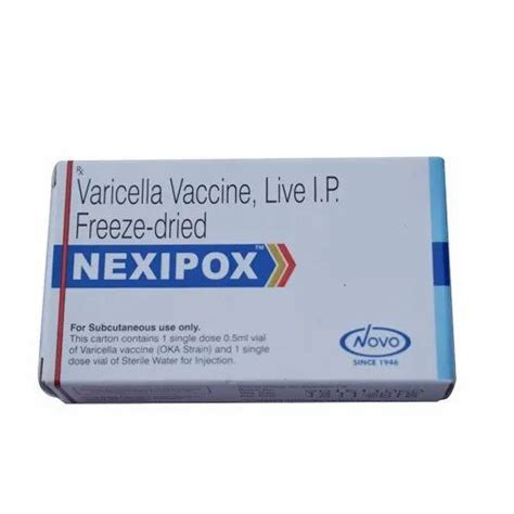 Chicken Pox Vaccine, 1x1, Treatment: Varicella Virus Infection, Rs 100 /pack | ID: 21890940473