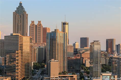 Atlanta Skyline Zoom Background