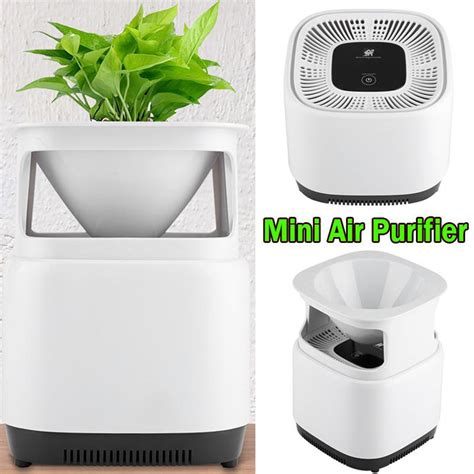 OTVIAP Negative Ions Air Purifier,Mini Desk Air Purifier Freshener Negative Ions Attached with ...