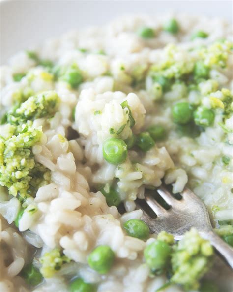 SWEET PEA RISOTTO WITH GREMOLATA - The Kitchy Kitchen