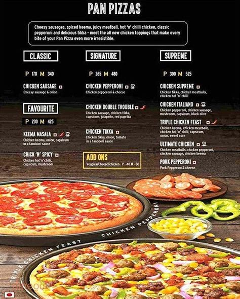 Menu of Pizza Hut, Ballygunge, Kolkata | Dineout discovery