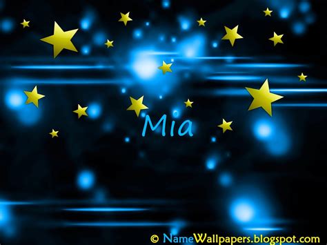 Mia Name Wallpapers Mia ~ Name Wallpaper Urdu Name Meaning Name Images Logo Signature