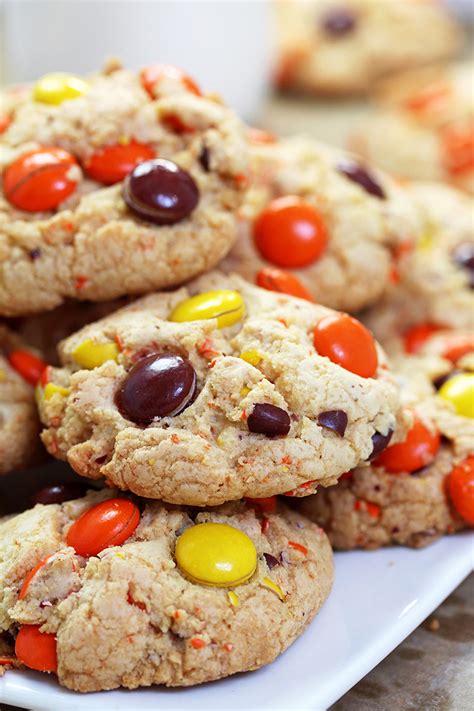 Reese‘s Pieces Cookies | Sweet Spicy Kitchen