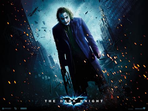 Heath Ledger as The Joker - Gotham City Wallpaper (9970933) - Fanpop