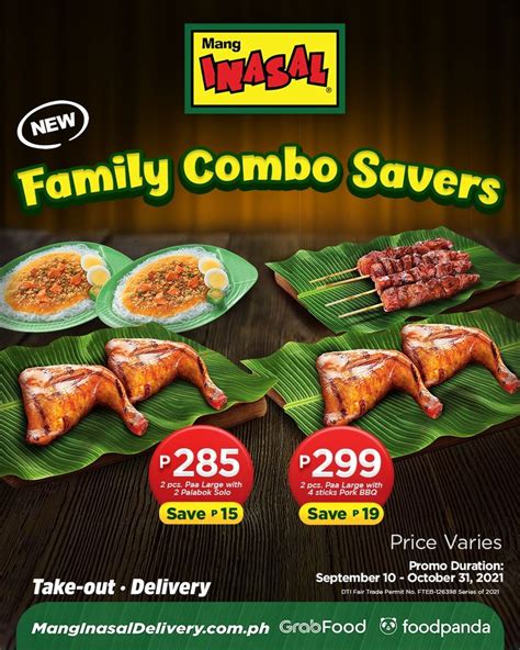 Manila Shopper: Mang Inasal Fiesta Meal & Family Combo Promo