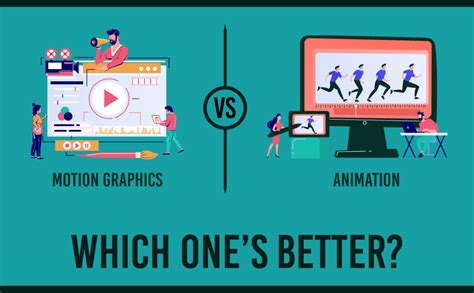 Motion Graphics Vs. Animation - How Are the Two Types Different?