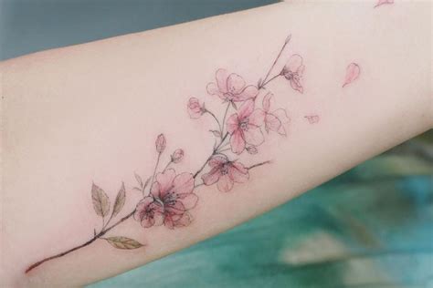 Tender Selection Of Cherry Blossom Tattoo For Your Inspiration