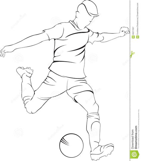 Football Drawing Easy at GetDrawings | Free download