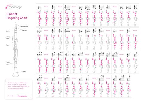 Clarinet Fingering Chart