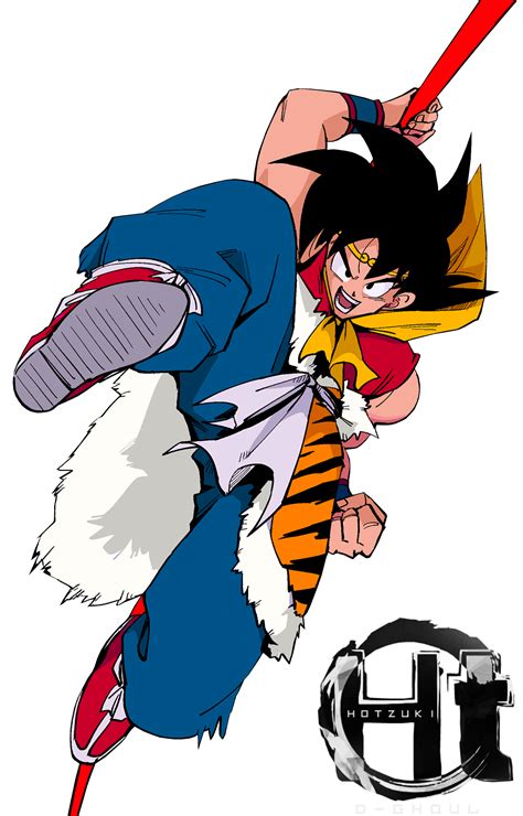 Son Goku (King Monkey) - Render by D4rkawaii on DeviantArt