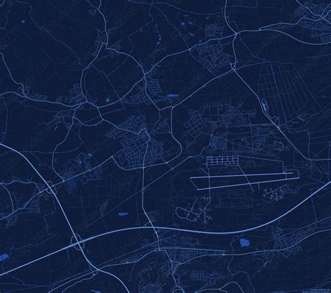 Ramstein-Miesenbach - Dark Blue Vector Map | Boundless Maps