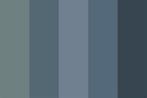 Blue-Grey Color Palette