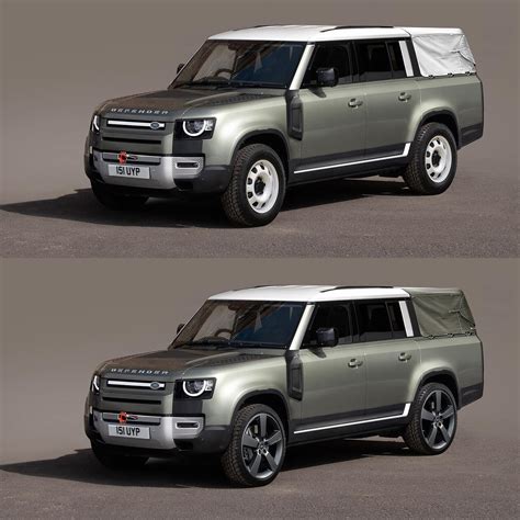 Land Rover Defender 130 Morphs Into the Right Kind of Pickup Truck, a ...