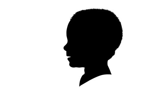 Head Profile Silhouette - Cliparts.co