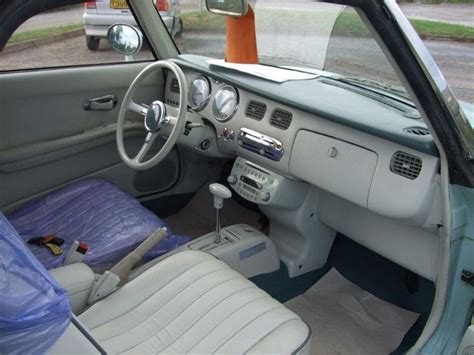 Interior of the Left Hand Drive #NissanFigaro by #Figs4u, immaculate and very rare! | Nissan ...