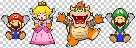 Super Paper Mario Princess Peach Luigi PNG, Clipart, Art, Bowser, Cartoon, Fiction, Fictional ...